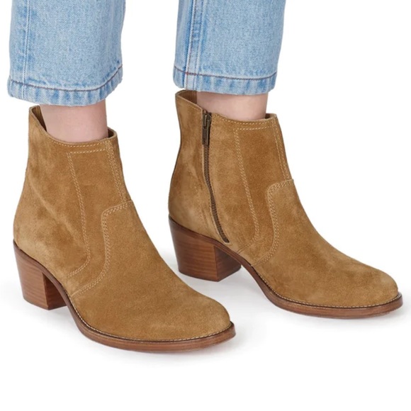 A.P.C. Anna Cowboy Boots in caramel, size 41 in Europe / size 10 US, worn once - Picture 2 of 4